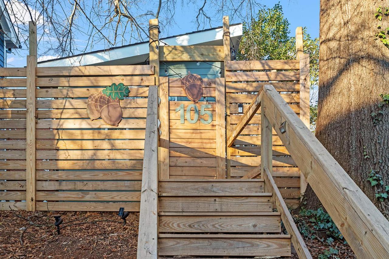 فيلا The Acorn - Tiny House In Historic Oakwood رالي المظهر الخارجي الصورة