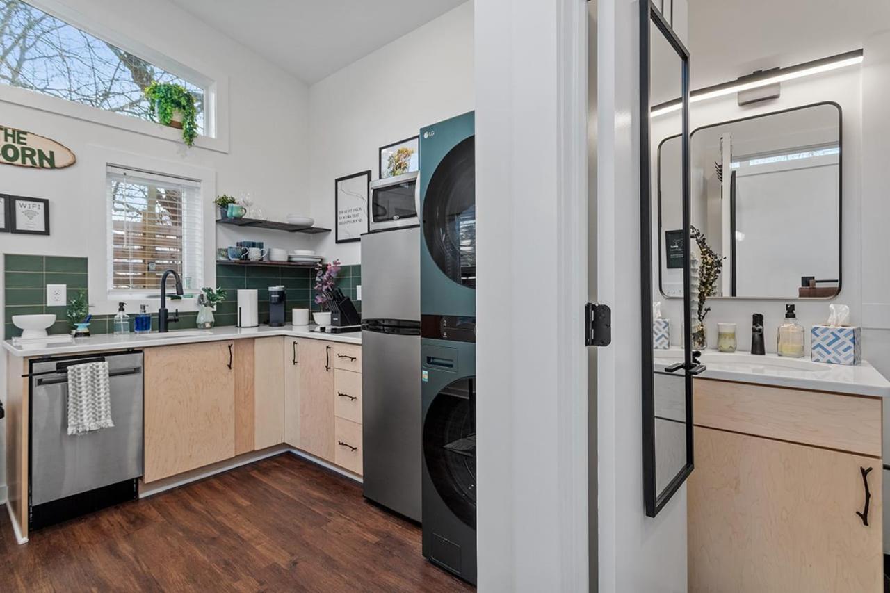 فيلا The Acorn - Tiny House In Historic Oakwood رالي المظهر الخارجي الصورة