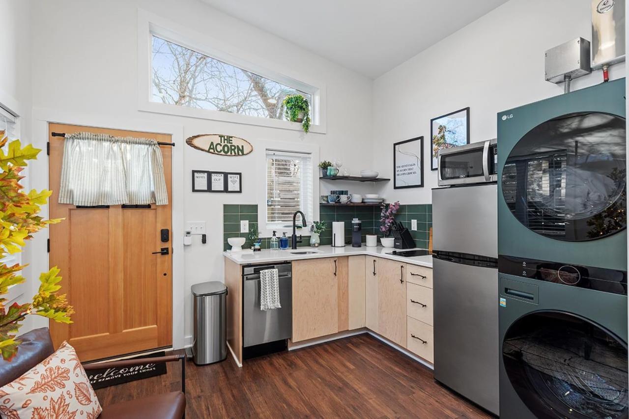 فيلا The Acorn - Tiny House In Historic Oakwood رالي المظهر الخارجي الصورة